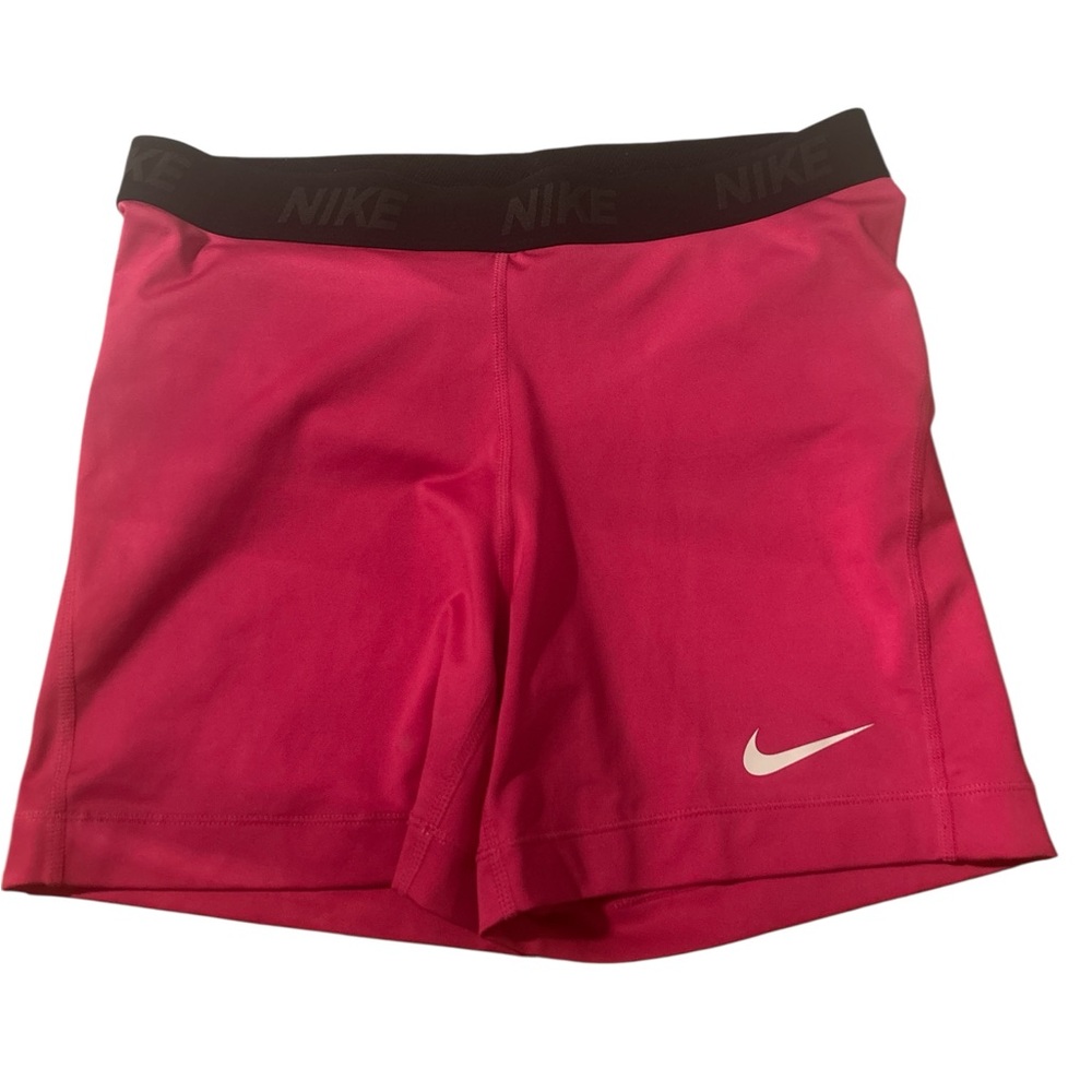Nike Women's Vibrant Pink Athletic Shorts